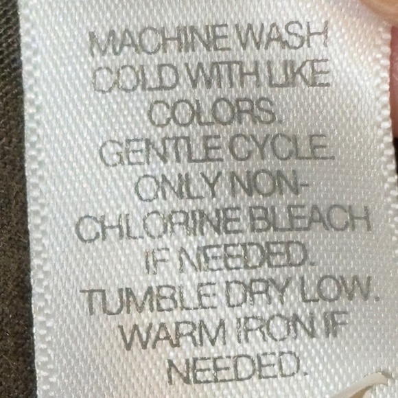 J Jill Women Blouse Embroidered Tasseled Peplum Peasant Flare Sleeves Comfort - Picture 7 of 10